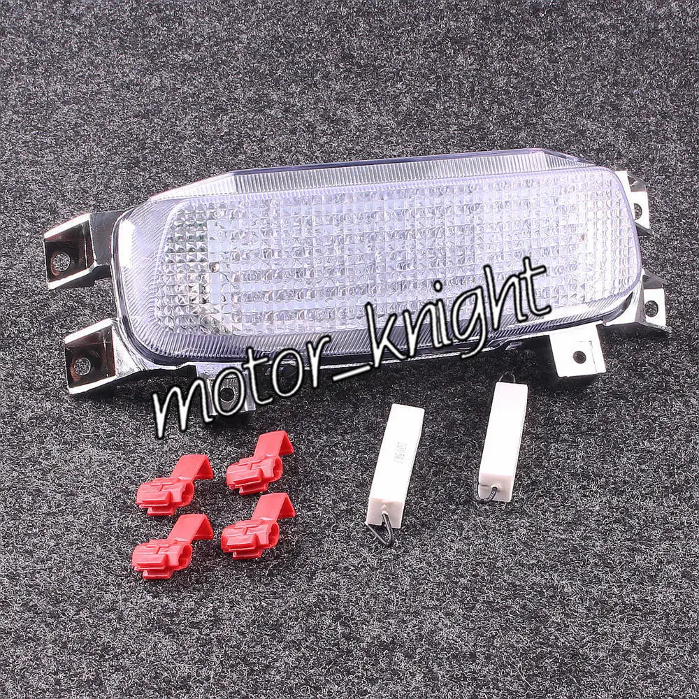 Motorcycle LED Tail Light Turn Signals Turn Signals for SUZUKI GSXR600 750 93-95 GSXR750 93-98 GSXR1000 93-98 Clear
Motorcycle LED Tail Light Turn Signals Turn Signals for SUZUKI GSXR600 750 93-95 GSXR750 93-98 GSXR1000 93-98 Clear
