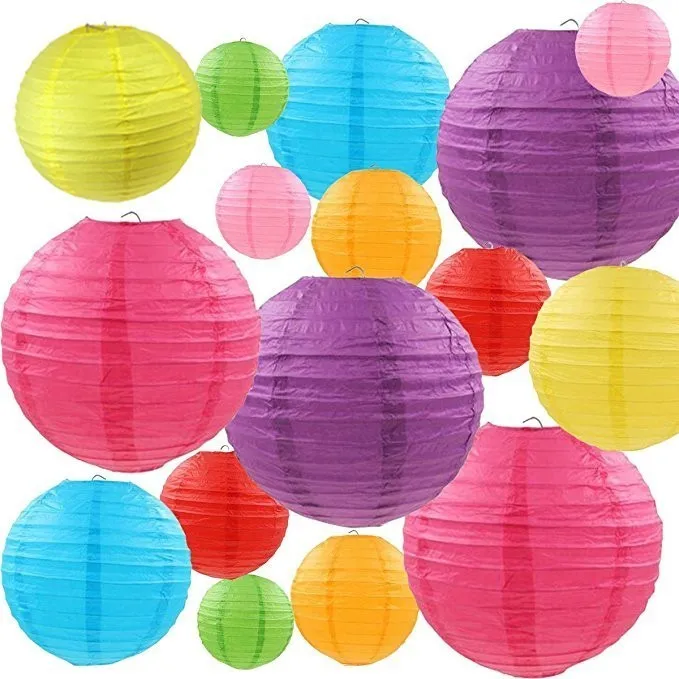 20colors (set Of 5) 8",12" Chinese Paper Lantern Hanging Decorative Lantern For Marriage Wedding Festival Party Decoration
20colors (set Of 5) 8",12" Chinese Paper Lantern Hanging Decorative Lantern For Marriage Wedding Festival Party Decoration