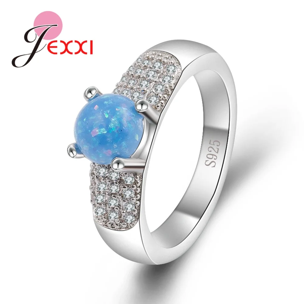 Top Sale 925 Sterling Silver Bridal Wedding Engagement Women Ring with AAA Zircon Blue Opal Luxury Birthday Gifts
Top Sale 925 Sterling Silver Bridal Wedding Engagement Women Ring with AAA Zircon Blue Opal Luxury Birthday Gifts