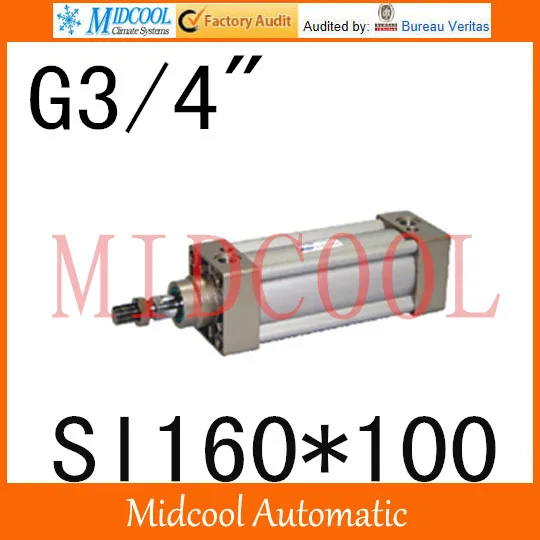 SI series ISO6431Standard cylinder SI160*100 port 3/4" bore 160mm Adjustable cylinder
SI series ISO6431Standard cylinder SI160*100 port 3/4" bore 160mm Adjustable cylinder