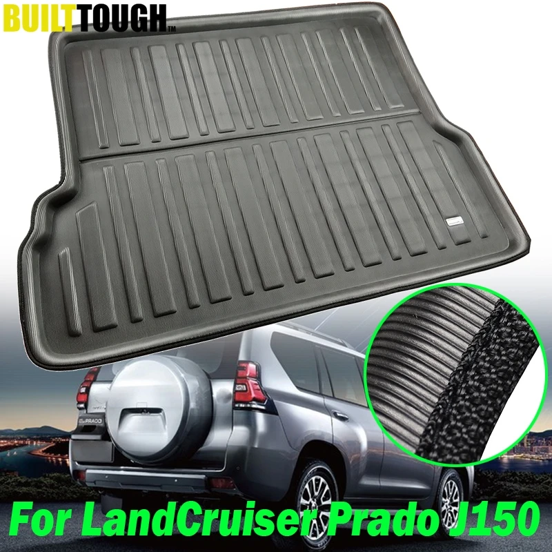 Коврик для багажника Toyota Land Cruiser Prado J150 150 7 мест 2010 2019 11 2013 2014 2015 2016|carpeting carpets|carpet floor