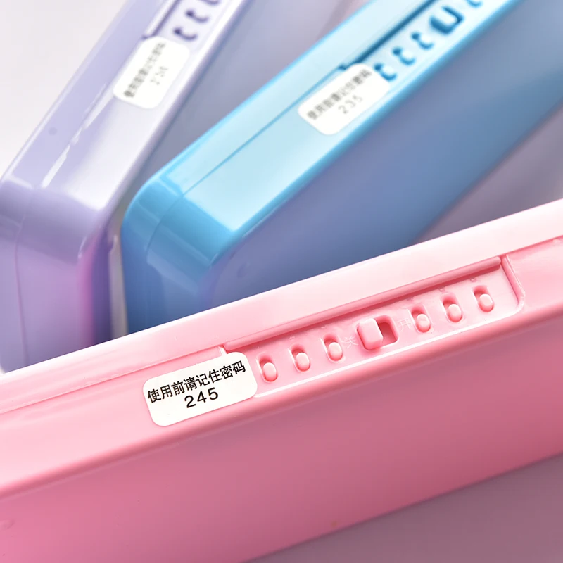 Mirui Creative Double layer password pencil case multifunctional plastic pencil box children cartoon pupils stationery Supplies
Mirui Creative Double layer password pencil case multifunctional plastic pencil box children cartoon pupils stationery Supplies