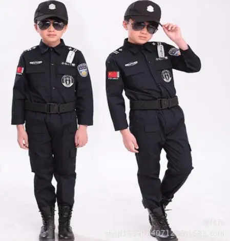 Children's Halloween 100-160 Cm Gift Disfrace Boys Kid Cop Police Costume Kids Policeman Cosplay Birthday Party Uniform
Children's Halloween 100-160 Cm Gift Disfrace Boys Kid Cop Police Costume Kids Policeman Cosplay Birthday Party Uniform