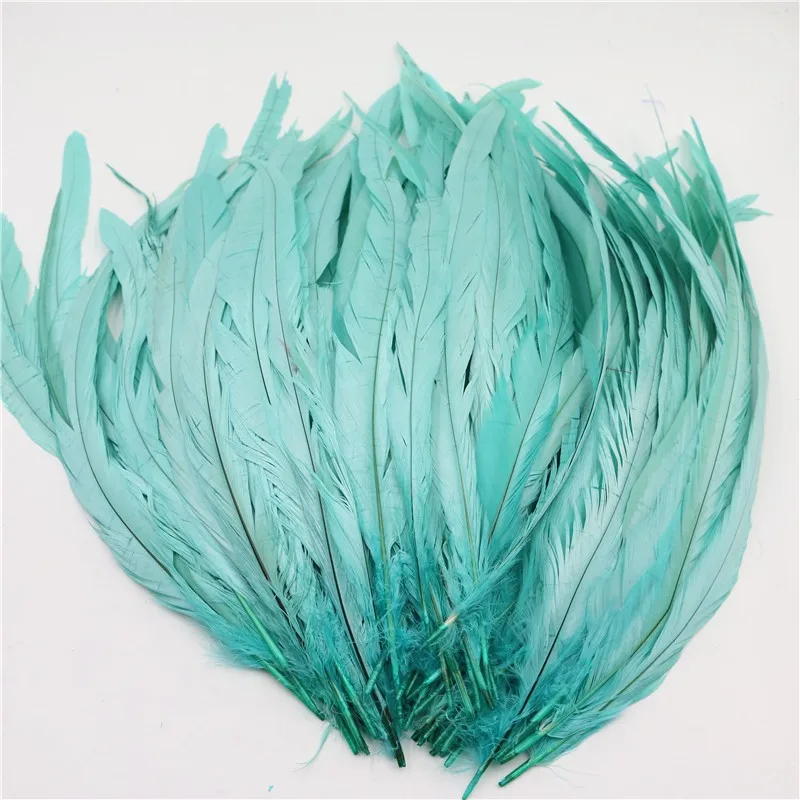 100pcs/lot Holiday Party Tiffany Blue Chicken Rooster Feather Wedding Decoration Events Supplies 30-35cm
100pcs/lot Holiday Party Tiffany Blue Chicken Rooster Feather Wedding Decoration Events Supplies 30-35cm