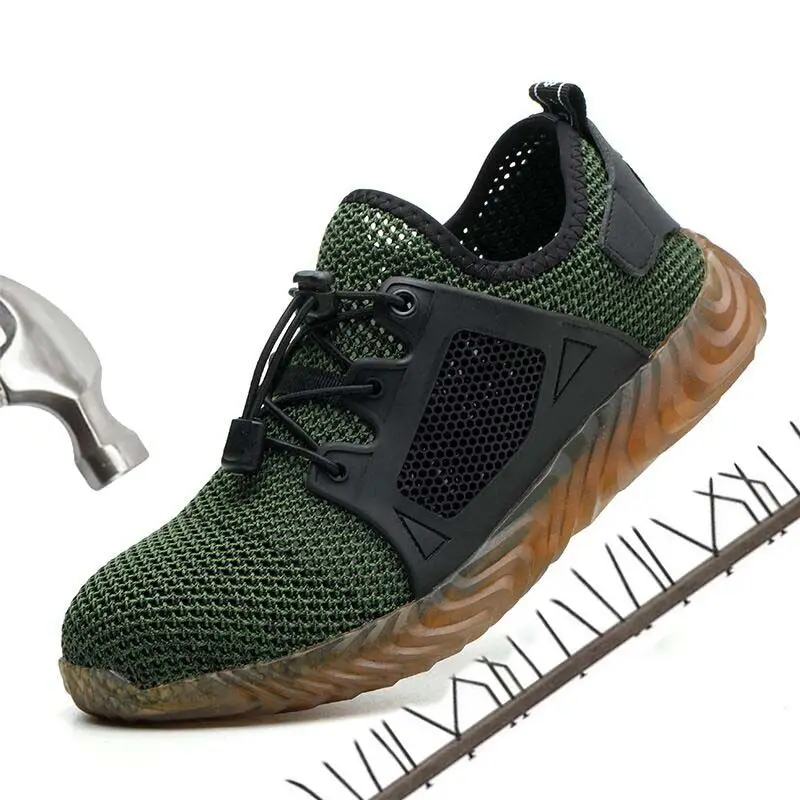 Men And Women Steel Toe Safety Boots Anti-smashing Anti-puncture Non-slip Work Shoes Breathable Labor Insurance Casual Sneaker
Men And Women Steel Toe Safety Boots Anti-smashing Anti-puncture Non-slip Work Shoes Breathable Labor Insurance Casual Sneaker