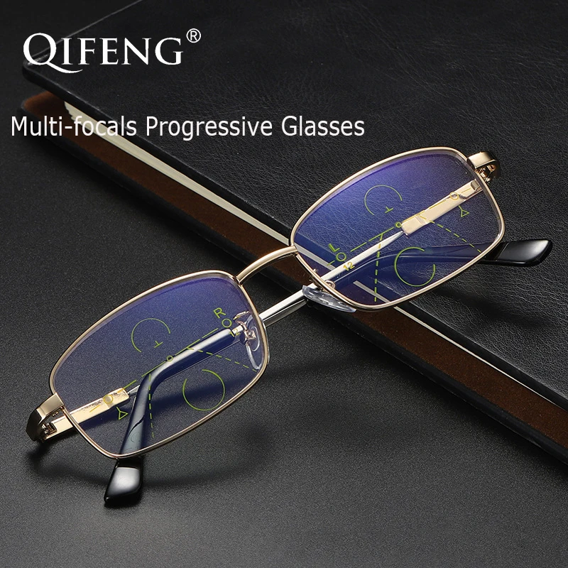 Multi-Focal Progressive Reading Glasses Men Women Presbyopic Diopter Eyeglasses Eyewear +1.0+1.5+2.0+2.5+3.0+3.5 QF214
Multi-Focal Progressive Reading Glasses Men Women Presbyopic Diopter Eyeglasses Eyewear +1.0+1.5+2.0+2.5+3.0+3.5 QF214