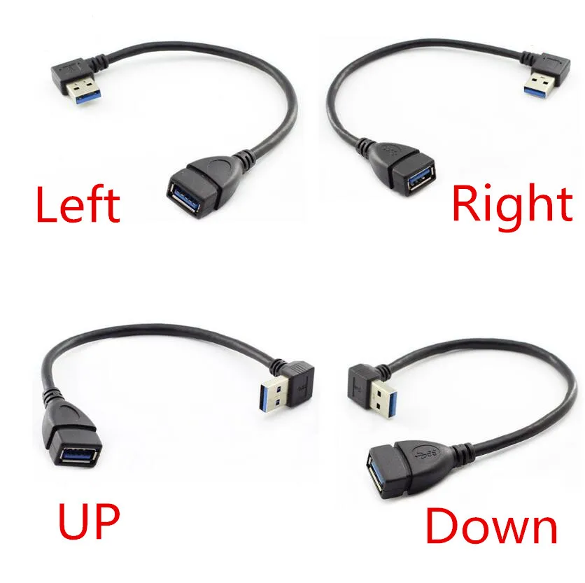 USB 3.0 Up & Down & Left & Right Angle 90 degree Extension Cable Male to Female Adapter Cord 15
USB 3.0 Up & Down & Left & Right Angle 90 degree Extension Cable Male to Female Adapter Cord 15