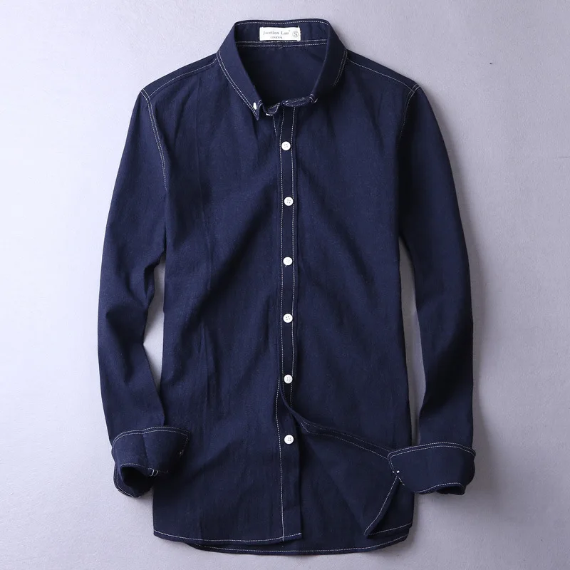 Handsome long sleeve shirt men linen fashion causal shirts men cotton autumn spring shirt mens brand clothing shirts male camisa
Handsome long sleeve shirt men linen fashion causal shirts men cotton autumn spring shirt mens brand clothing shirts male camisa