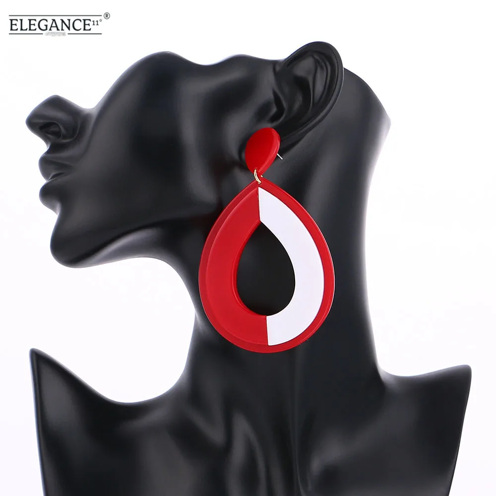 ELEGANCE11 Exaggeration Acrylic Big Dangle Earrings for Women Luxury Water Drop Pendant Long Earrings Party Jewelry
ELEGANCE11 Exaggeration Acrylic Big Dangle Earrings for Women Luxury Water Drop Pendant Long Earrings Party Jewelry