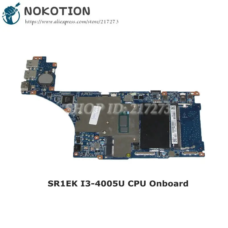 NOKOTION PC материнская плата для Sony Vaio SVF15N материнская плата для ноутбука SR1EK I3-4005U CPU на борту A1973176A DA0FI3MB8D0
NOKOTION PC материнская плата для Sony Vaio SVF15N материнская плата для ноутбука SR1EK I3-4005U CPU на борту A1973176A DA0FI3MB8D0