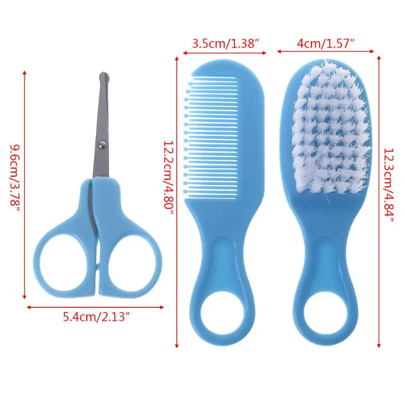 Kids Children Supplies Baby Care Set Grooming Brush Comb Scissors Nail Cutter Newborn Nursing Portable Soft Bristle Accessories
Kids Children Supplies Baby Care Set Grooming Brush Comb Scissors Nail Cutter Newborn Nursing Portable Soft Bristle Accessories