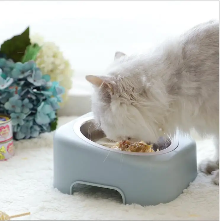 Pet Cat Bowl Bevelled Design Protection Of The Cervical Spine Simple Stylish Pet Stainless Steel Dog Bowl Safe And Durable
Pet Cat Bowl Bevelled Design Protection Of The Cervical Spine Simple Stylish Pet Stainless Steel Dog Bowl Safe And Durable