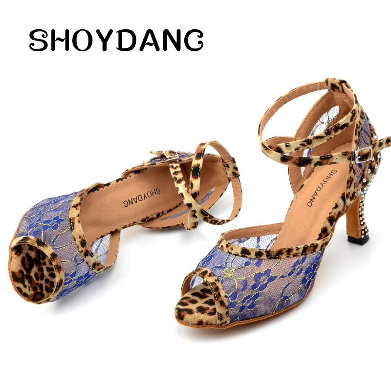 SHOYDANC Professional Dance Shoes Lace With Rhinestones Women Dance Shoes Latin Tango Shoes Dancing Salsa Soft Bottom Dance Shoe
SHOYDANC Professional Dance Shoes Lace With Rhinestones Women Dance Shoes Latin Tango Shoes Dancing Salsa Soft Bottom Dance Shoe