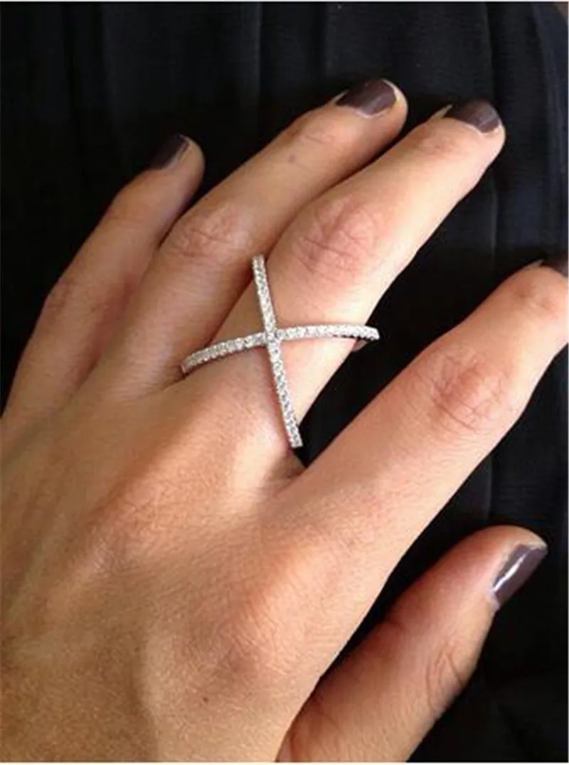 Vintage Cross X Shape Crystal Rings For Women 925 Sterling silver Micro Inlay Paved Zirconia Party Dating Statement Jewelry Gift
Vintage Cross X Shape Crystal Rings For Women 925 Sterling silver Micro Inlay Paved Zirconia Party Dating Statement Jewelry Gift