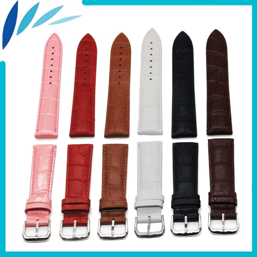 Genuine Leather Watch Band 12mm 14mm 16mm 18mm 19mm 20mm 21mm 22mm 24mm for Fossil Strap Wrist Loop Belt Bracelet Black Brown
Genuine Leather Watch Band 12mm 14mm 16mm 18mm 19mm 20mm 21mm 22mm 24mm for Fossil Strap Wrist Loop Belt Bracelet Black Brown