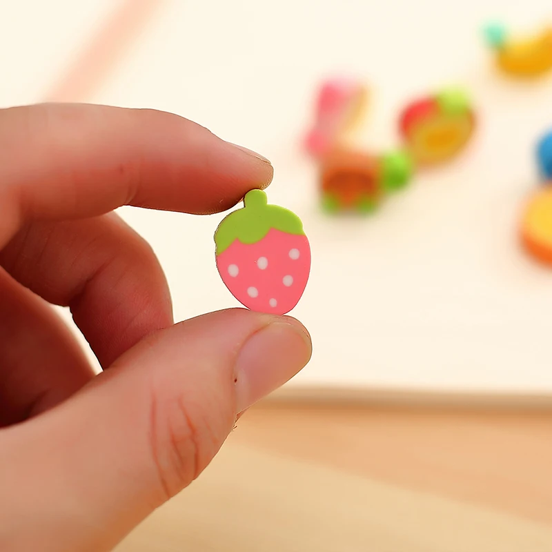 20Pcs Cartoon Cute Rubber Pencil Erasers Funny Animals Fruits Kids Home Study School Gift Art Class Sketch Draw Colorful 7533
20Pcs Cartoon Cute Rubber Pencil Erasers Funny Animals Fruits Kids Home Study School Gift Art Class Sketch Draw Colorful 7533