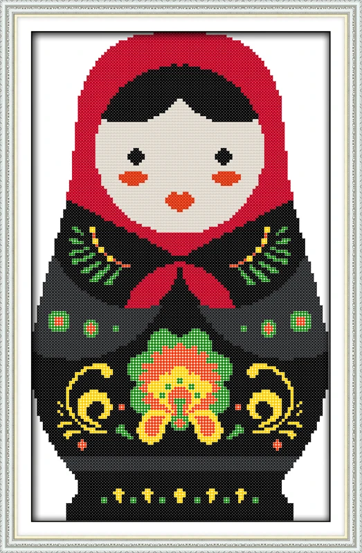 Russian dolls (1) cross stitch kit cartoon 14ct 11ct count print canvas stitching embroidery DIY handmade needlework
Russian dolls (1) cross stitch kit cartoon 14ct 11ct count print canvas stitching embroidery DIY handmade needlework