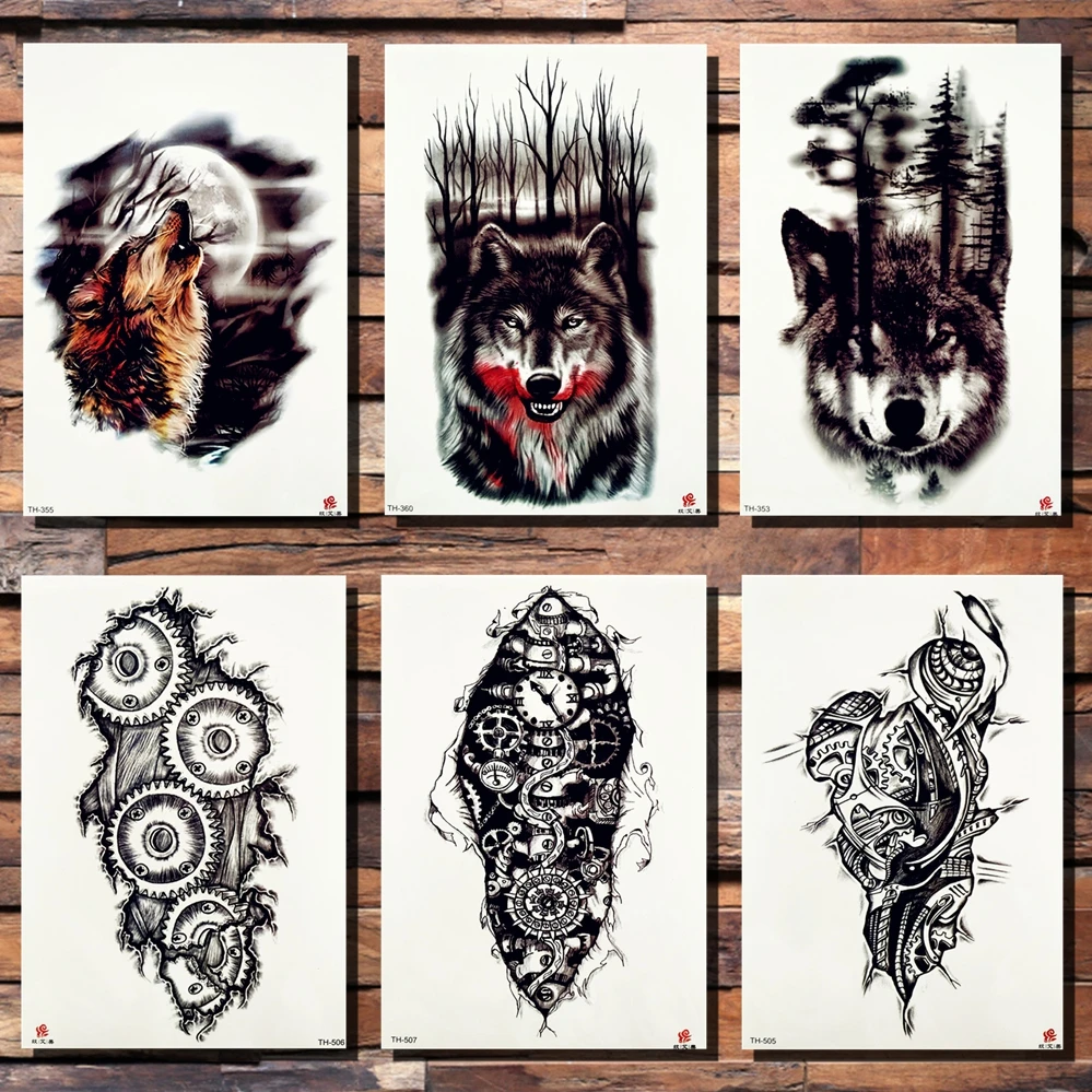 FANRUI Tribal Totem Robotic Arm Black Mechanical Temporary Tattoo Sticker Mon Gear Waterproof Tattoos Body Art Arm Fake Tatoo
FANRUI Tribal Totem Robotic Arm Black Mechanical Temporary Tattoo Sticker Mon Gear Waterproof Tattoos Body Art Arm Fake Tatoo