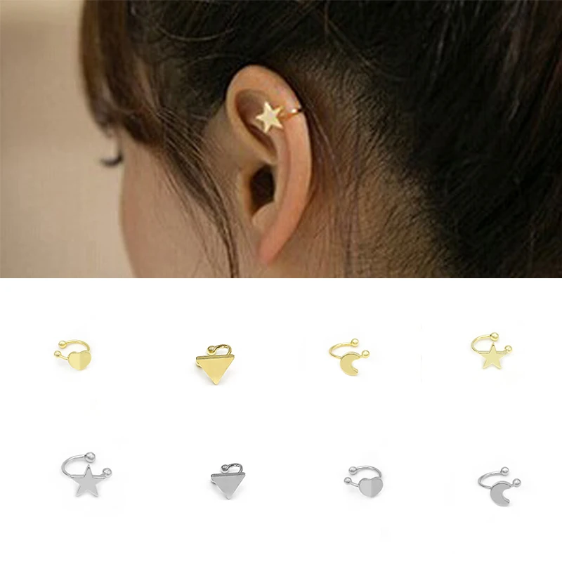 1PC Creative Korea Ear Clips Fashion Hipsters Stars Love Heart Moon Geometric Clip Earrings Ladies U-shaped Earring Wholesale
1PC Creative Korea Ear Clips Fashion Hipsters Stars Love Heart Moon Geometric Clip Earrings Ladies U-shaped Earring Wholesale