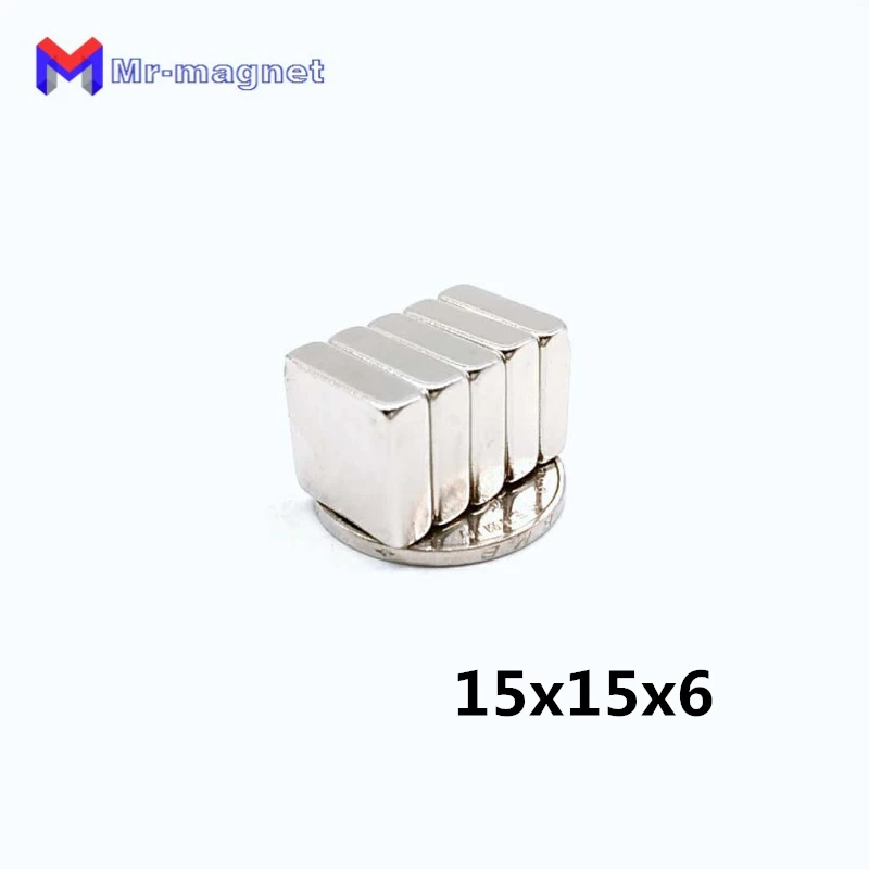 20 шт. супермощные магнитные блоки 15x15x6 мм | Обустройство дома