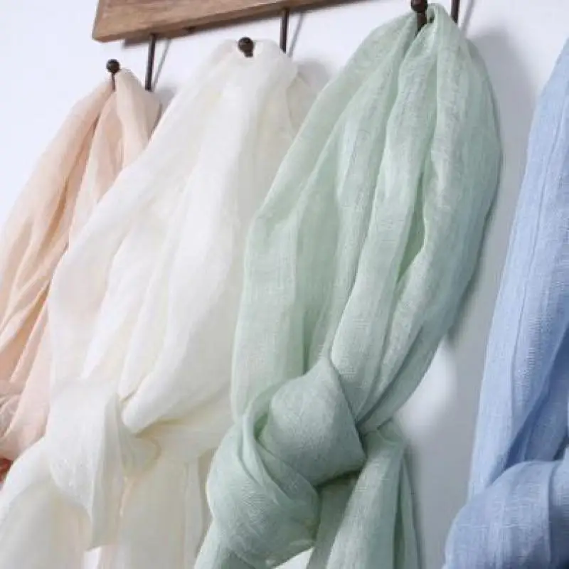Unisex Style spring summer autumn winter Scarf Cotton And Linen Solid Color long women's scarves shawl fashion men scarf
Unisex Style spring summer autumn winter Scarf Cotton And Linen Solid Color long women's scarves shawl fashion men scarf