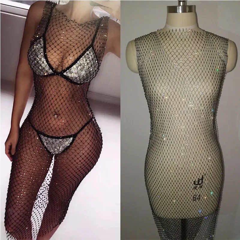 New sexy nightclub bar dj female singer ds stage costume grid flash Rhinestone round neck dress Sleeveless stage dress
New sexy nightclub bar dj female singer ds stage costume grid flash Rhinestone round neck dress Sleeveless stage dress