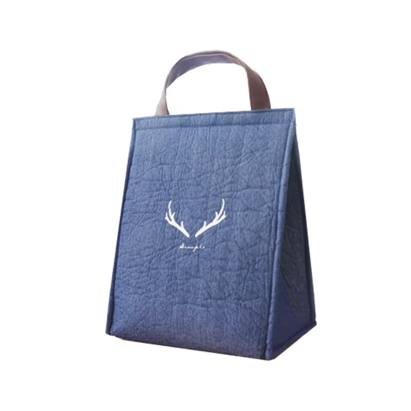 Denim Thickened Aluminum Foil Thermal Preservation Lunch Box Bag Student Hand-held Waterproof Lunch Pocket
Denim Thickened Aluminum Foil Thermal Preservation Lunch Box Bag Student Hand-held Waterproof Lunch Pocket