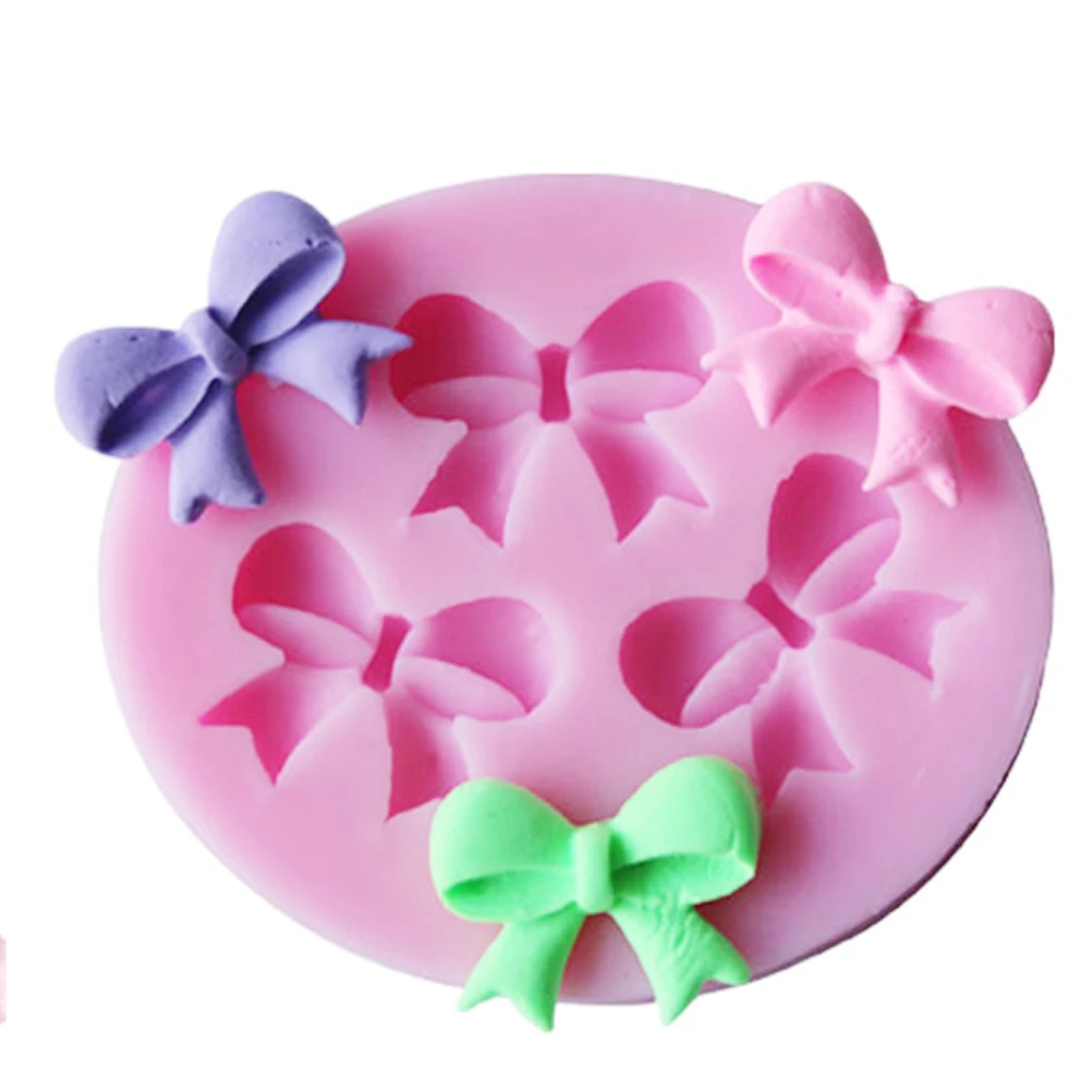 3-Hole Bow Bowknot Design Shape Silicone Mold Fondant Mould Art Tools Silicone Mold DIY Handmade Love Heart Jewelry Tools
3-Hole Bow Bowknot Design Shape Silicone Mold Fondant Mould Art Tools Silicone Mold DIY Handmade Love Heart Jewelry Tools