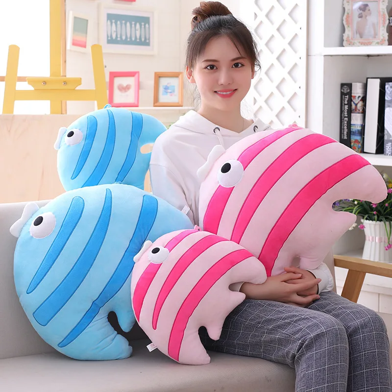 New 1pc 30cm/50cm Cute Tropical Fish Plush Toy Soft Stuffed Pillow Kawaii Sea Animal Dolls Children Baby Girls Gifts Home Decor
New 1pc 30cm/50cm Cute Tropical Fish Plush Toy Soft Stuffed Pillow Kawaii Sea Animal Dolls Children Baby Girls Gifts Home Decor