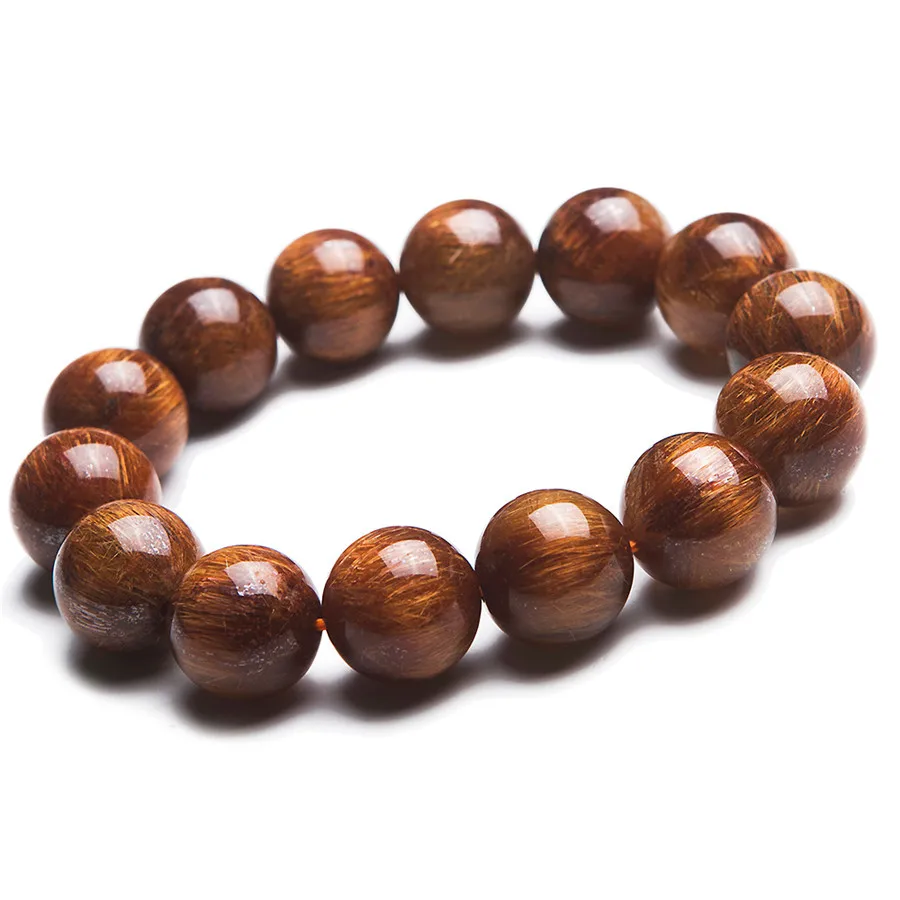 17mm Big Round Crystal Beads Bracelets For Women Mens Stretch Powerful Healing Natural Copper Hair Rutilated Quartz Bracelet
17mm Big Round Crystal Beads Bracelets For Women Mens Stretch Powerful Healing Natural Copper Hair Rutilated Quartz Bracelet