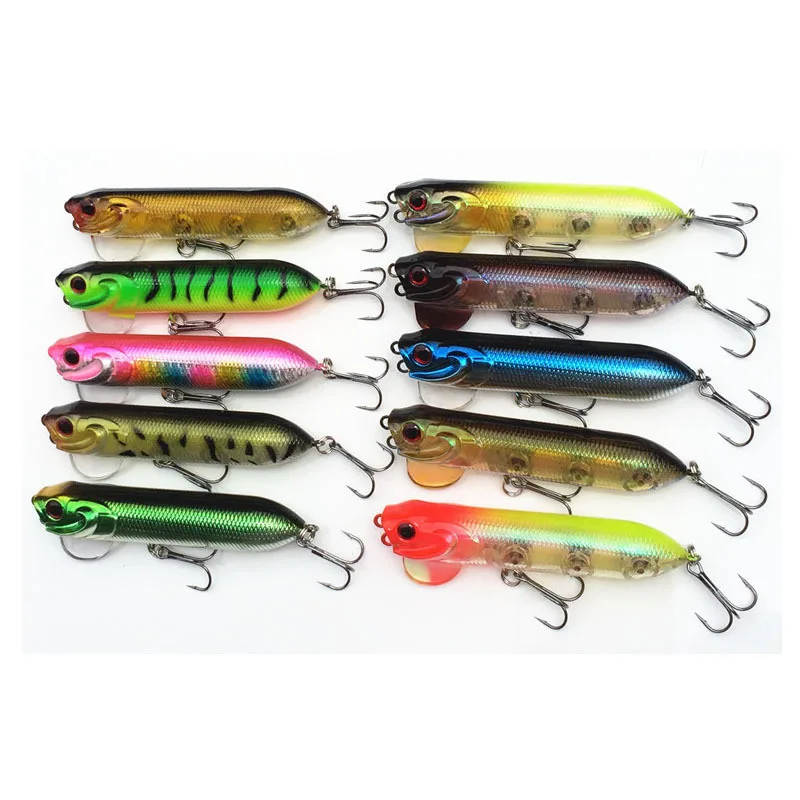 Topwater Lure Fishing Pencil 94mm/18g Hard Bait Mini Magician Snake Walker Artificial Lures Lot 10 [ieces
Topwater Lure Fishing Pencil 94mm/18g Hard Bait Mini Magician Snake Walker Artificial Lures Lot 10 [ieces