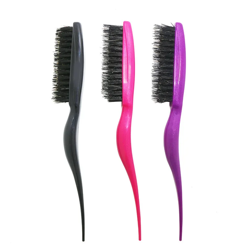 3 color Professional Plastic Teasing Comb Hair Brush Slim Line Styling Brushes new tangle Comb escova de cabelo
3 color Professional Plastic Teasing Comb Hair Brush Slim Line Styling Brushes new tangle Comb escova de cabelo