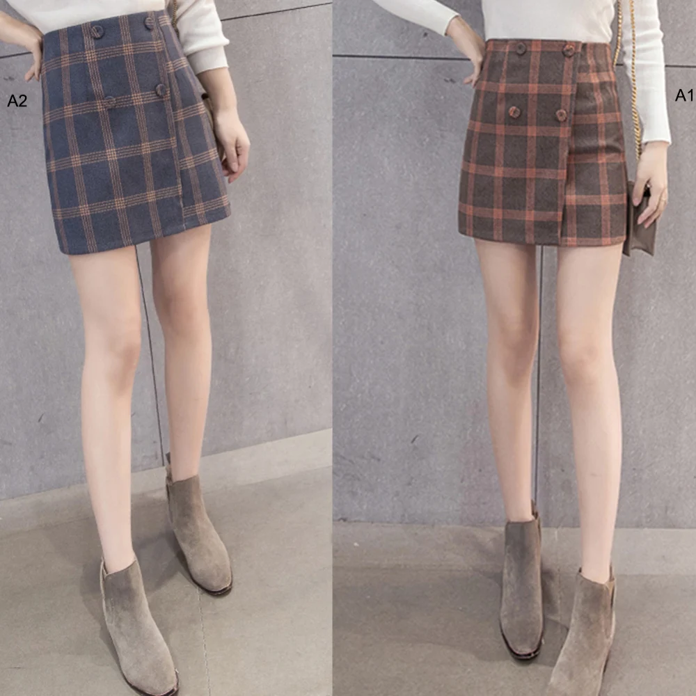 Womens Plaid A-line Pencil Mini Skirt Summer Stretchy Bodycon High Waist Safety Pants Skirt Dropshipping
Womens Plaid A-line Pencil Mini Skirt Summer Stretchy Bodycon High Waist Safety Pants Skirt Dropshipping