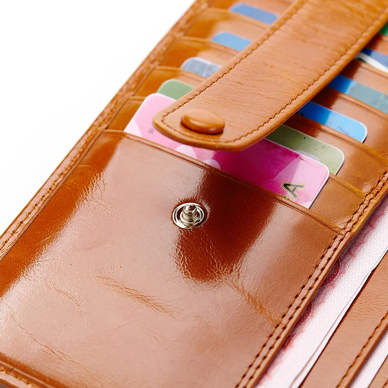 COMFORSKIN Carteira European and American Genuine Leather Long Retro Organizer Wallet High-end Market Large Capacity Card Wallet
COMFORSKIN Carteira European and American Genuine Leather Long Retro Organizer Wallet High-end Market Large Capacity Card Wallet