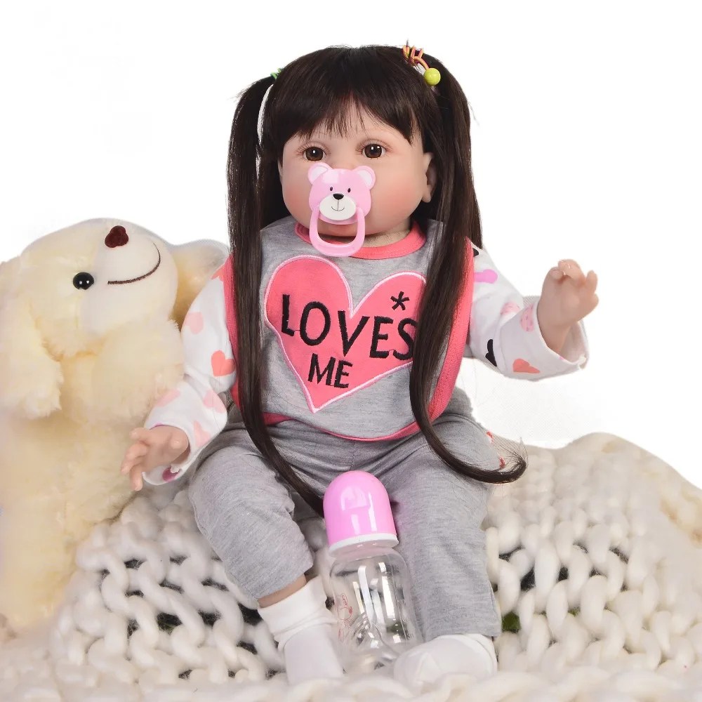 22 дюйма, новинка, силиконовые куклы Reborn Boneca Realista, модные детские куклы, высокое качество, подарок на день рождения для детей, 55 см, винил для д...
22 дюйма, новинка, силиконовые куклы Reborn Boneca Realista, модные детские куклы, высокое качество, подарок на день рождения для детей, 55 см, винил для д...