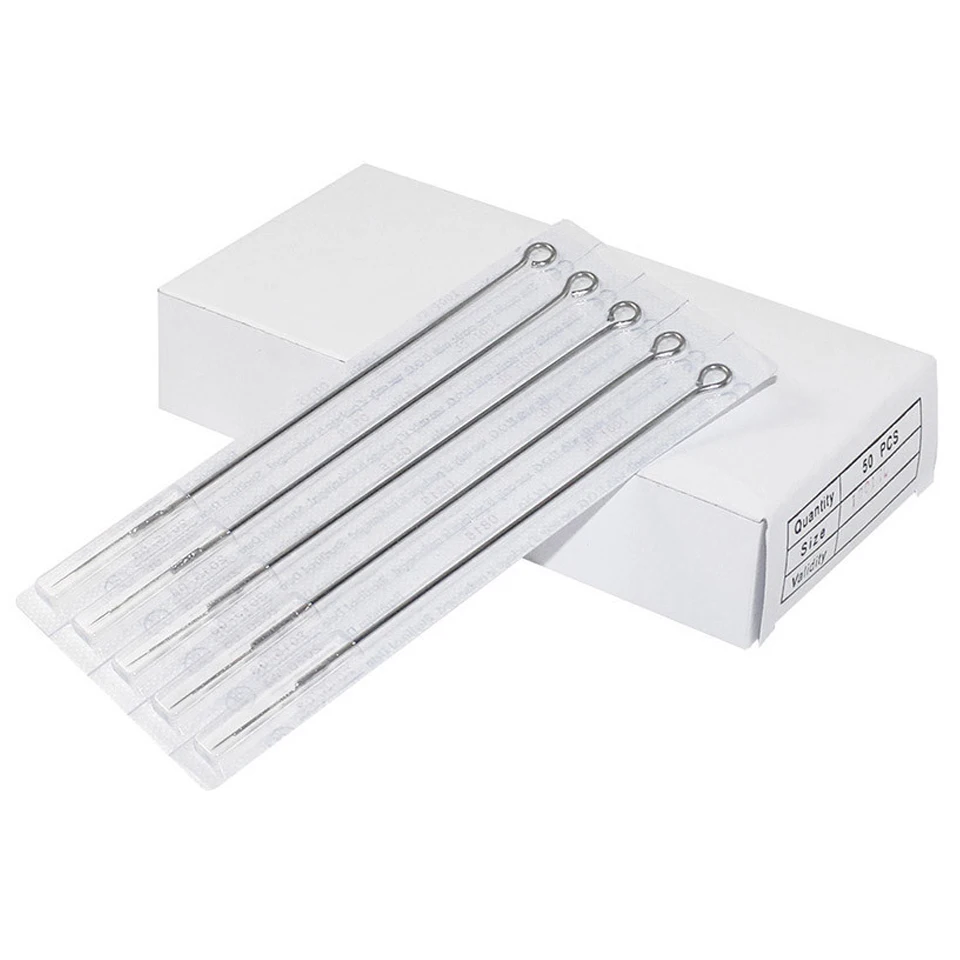 50PCS/Lot Disposable 5M1 7M1 11M1 13M1 15M1 Sterilized Round Magnum Curved Tattoo Needles Tattoo Supply For Machine Gun Grip
50PCS/Lot Disposable 5M1 7M1 11M1 13M1 15M1 Sterilized Round Magnum Curved Tattoo Needles Tattoo Supply For Machine Gun Grip
