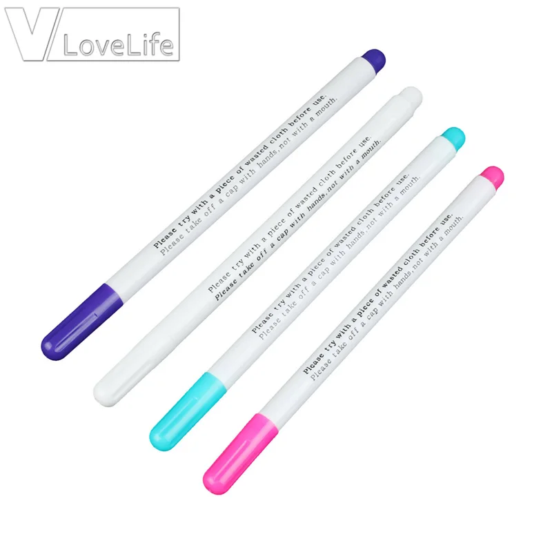 4pcs Stitch Markers Soluble Cross Stitch Water Erasable Pens Grommet Ink Fabric Marking Pens DIY Needlework Sewing Tools
4pcs Stitch Markers Soluble Cross Stitch Water Erasable Pens Grommet Ink Fabric Marking Pens DIY Needlework Sewing Tools