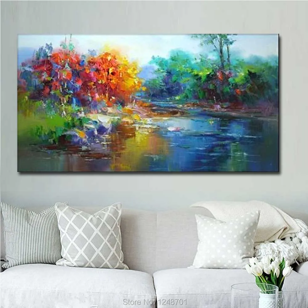 Modern Hand Painted Thick Texture Impasto Palette Knife Landscape Oil Painting On Canvas Wall Pictures Living Room Home Decor
Modern Hand Painted Thick Texture Impasto Palette Knife Landscape Oil Painting On Canvas Wall Pictures Living Room Home Decor