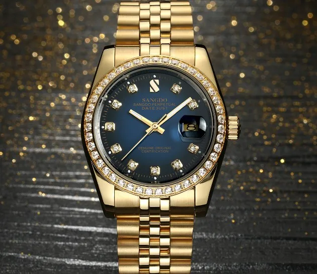 37MM SANGDO Automatic Self-Wind movement High quality Luxury men's watch Plating 18KY Mechanical watches 328eee
37MM SANGDO Automatic Self-Wind movement High quality Luxury men's watch Plating 18KY Mechanical watches 328eee