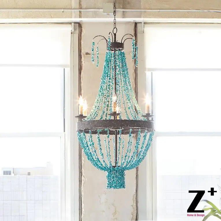 Replica item Blue Stone Turquoise Beads Six-Light Chandelier D70CM Regina Andrew free shipping
Replica item Blue Stone Turquoise Beads Six-Light Chandelier D70CM Regina Andrew free shipping