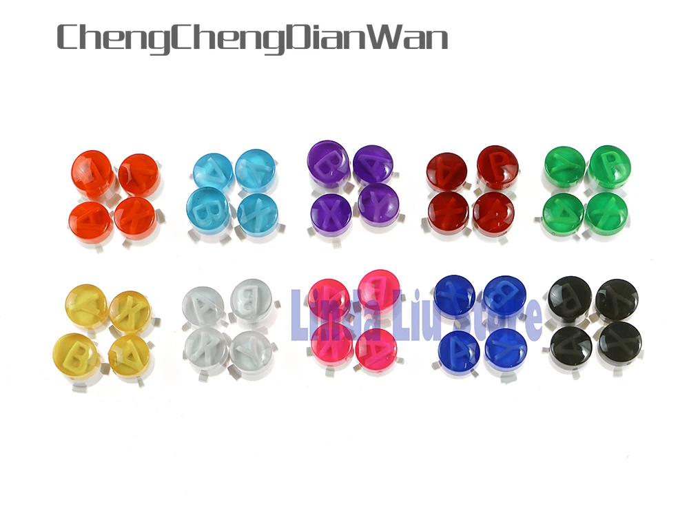 ChengChengDianWan 20sets 50sets 120sets colorful ABXY Buttons for xbox one wireless controller
ChengChengDianWan 20sets 50sets 120sets colorful ABXY Buttons for xbox one wireless controller