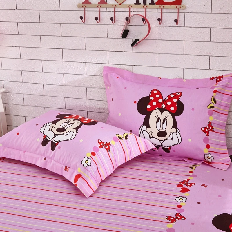Lovely Pink Minnie Mouse Bedding Sets Girl's Bedroom Decor 100% Cotton Duvet Cover Set 3/4pcs Single Birthday Gift for Children
Lovely Pink Minnie Mouse Bedding Sets Girl's Bedroom Decor 100% Cotton Duvet Cover Set 3/4pcs Single Birthday Gift for Children