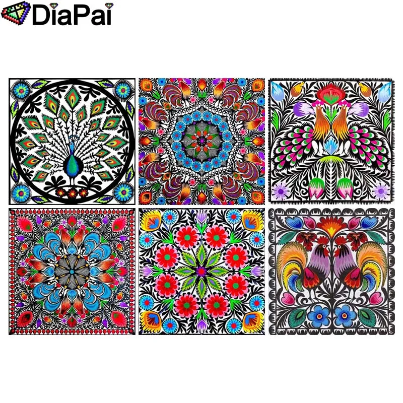 DIAPAI Diamond Painting 5D DIY Full Square/Round Drill "Flower peacock Chicken scenery" 3D Embroidery Cross Stitch 5D Decor Gift
DIAPAI Diamond Painting 5D DIY Full Square/Round Drill "Flower peacock Chicken scenery" 3D Embroidery Cross Stitch 5D Decor Gift