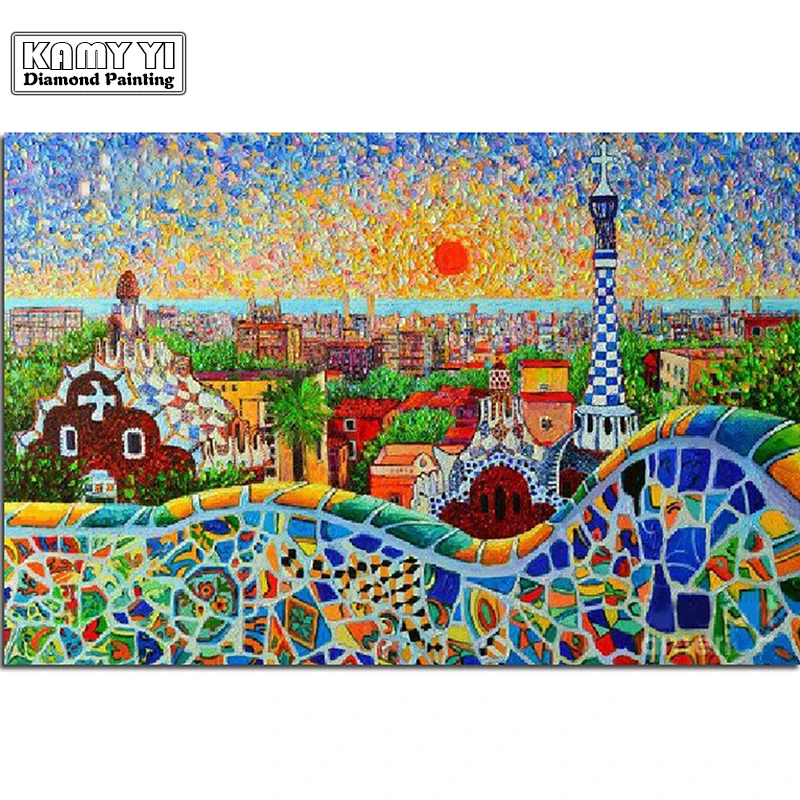 Diamond painting cross stitch cartoon scenery diamond mosaic embroidery scenery city picture with rhinestones needlework hobby
Diamond painting cross stitch cartoon scenery diamond mosaic embroidery scenery city picture with rhinestones needlework hobby