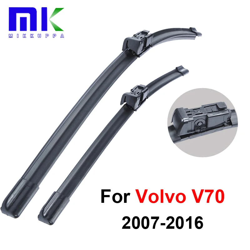 Передние щетки стеклоочистителя из силиконовой резины для Volvo V70 2007 2008 2009 2010 2011 2012 2013 2014 автомобильные аксессуары
Передние щетки стеклоочистителя из силиконовой резины для Volvo V70 2007 2008 2009 2010 2011 2012 2013 2014 автомобильные аксессуары