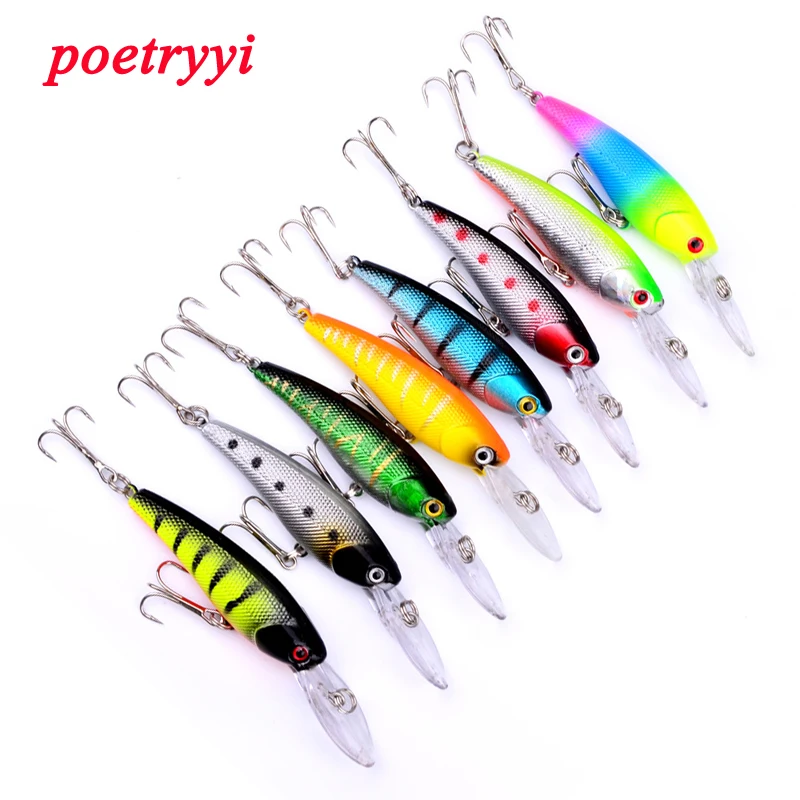 Minnow Baits Fishing Lures Iscas Artificiais for Carp Fishing with high carbon steel Hooks Wobbler Olta leurre Peche De Pesca 30
Minnow Baits Fishing Lures Iscas Artificiais for Carp Fishing with high carbon steel Hooks Wobbler Olta leurre Peche De Pesca 30