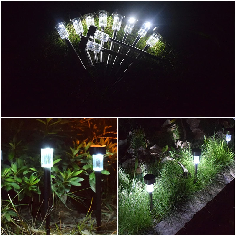 10pcs/lot Stainless Steel LED Solar Lawn Light For Garden Decor Outdoor Waterproof IP55 Bollard Solar Stick Lights White Light
10pcs/lot Stainless Steel LED Solar Lawn Light For Garden Decor Outdoor Waterproof IP55 Bollard Solar Stick Lights White Light