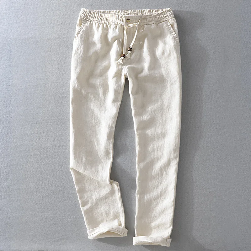 Men 2019 Spring And Autumn Fashion Brand Japan Style Vintage Linen Solid Color Straight Pants Male Casual White Pants Trousers
Men 2019 Spring And Autumn Fashion Brand Japan Style Vintage Linen Solid Color Straight Pants Male Casual White Pants Trousers