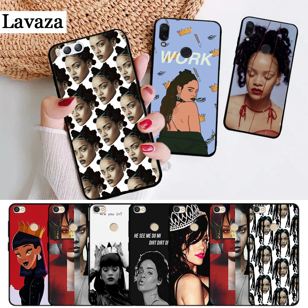 Милый силиконовый чехол Lavaza Rihanna для Xiaomi Redmi 4A 4X 5 5A 6 6A 7 7A 8 8A K20 Pro Plus S2 Go|Бамперы| |