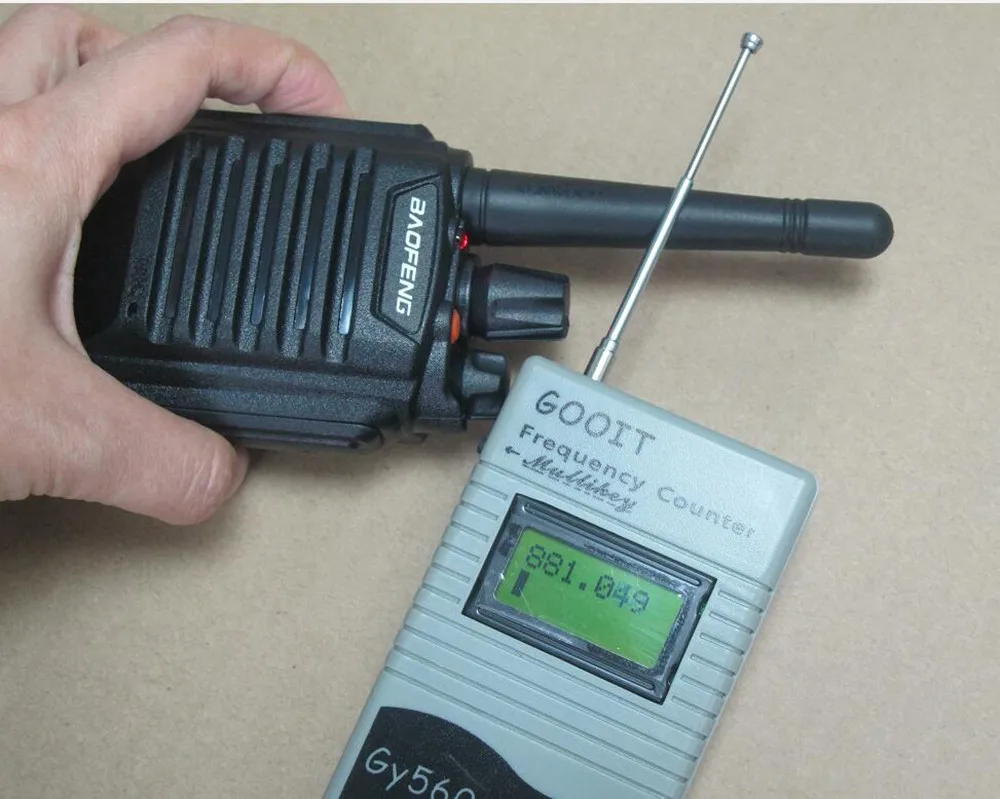 OPPXUN GY560 Frequency Counter Meter for Two Way Radio Transceiver 50 MHz-2.4 GHz 7 DIGIT LCD two way radios frequency
OPPXUN GY560 Frequency Counter Meter for Two Way Radio Transceiver 50 MHz-2.4 GHz 7 DIGIT LCD two way radios frequency
